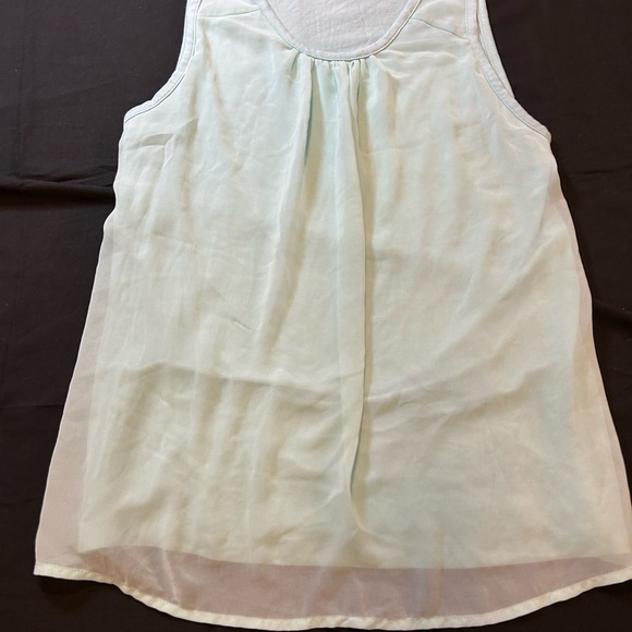 New York & Company Soft Blue Tank Top - Picture 2 of 5